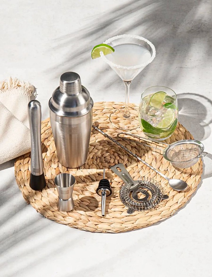 Vacuvin - Cocktail set Lovers BAR IN A BOX SET/7 VACU VIN® - shaker & cocktail-utensilien - stainless/black/clear - 5