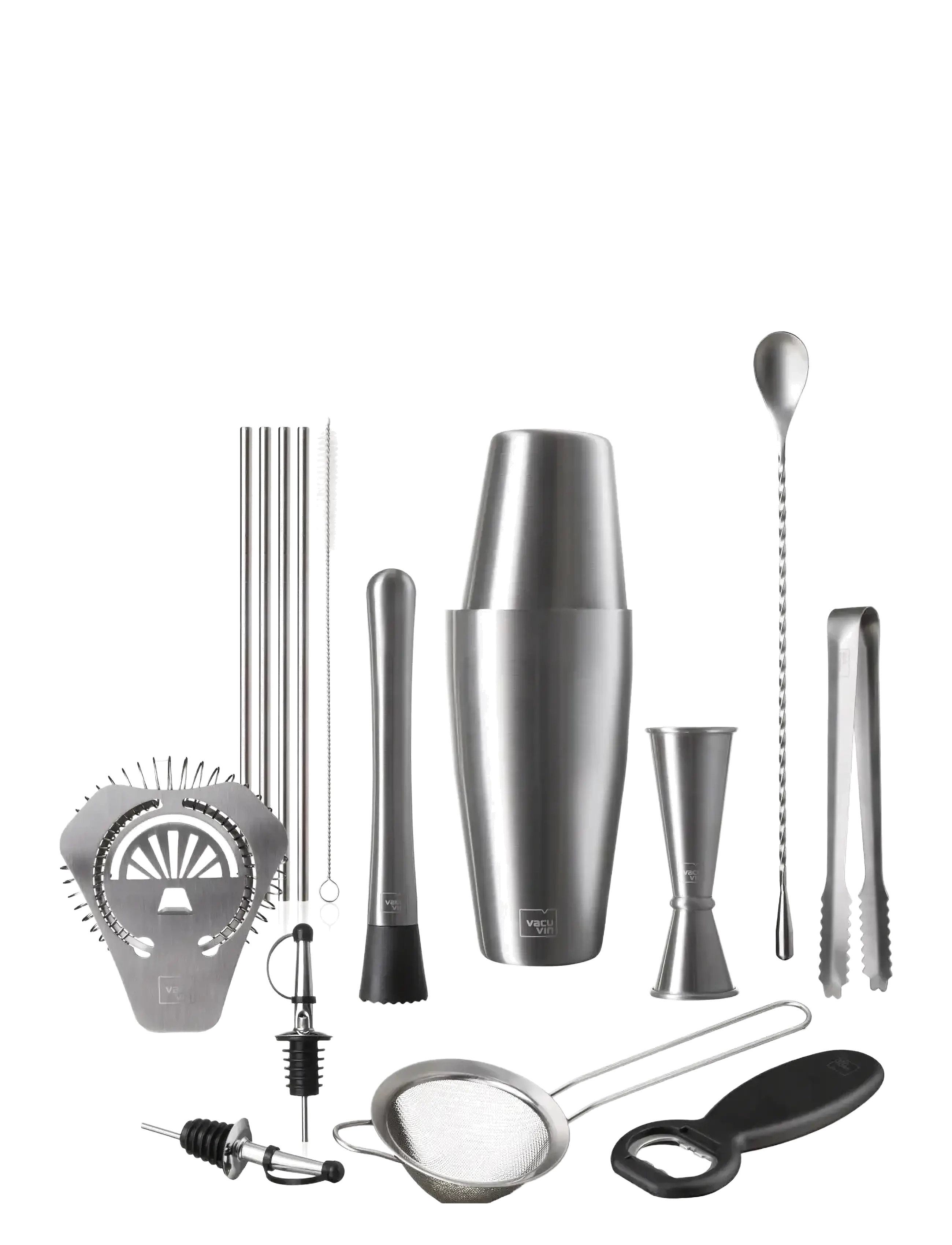 VACUVIN Mixologist Bar In A Box Vacuvin Silber - 11X21.54X10CM - Unisex