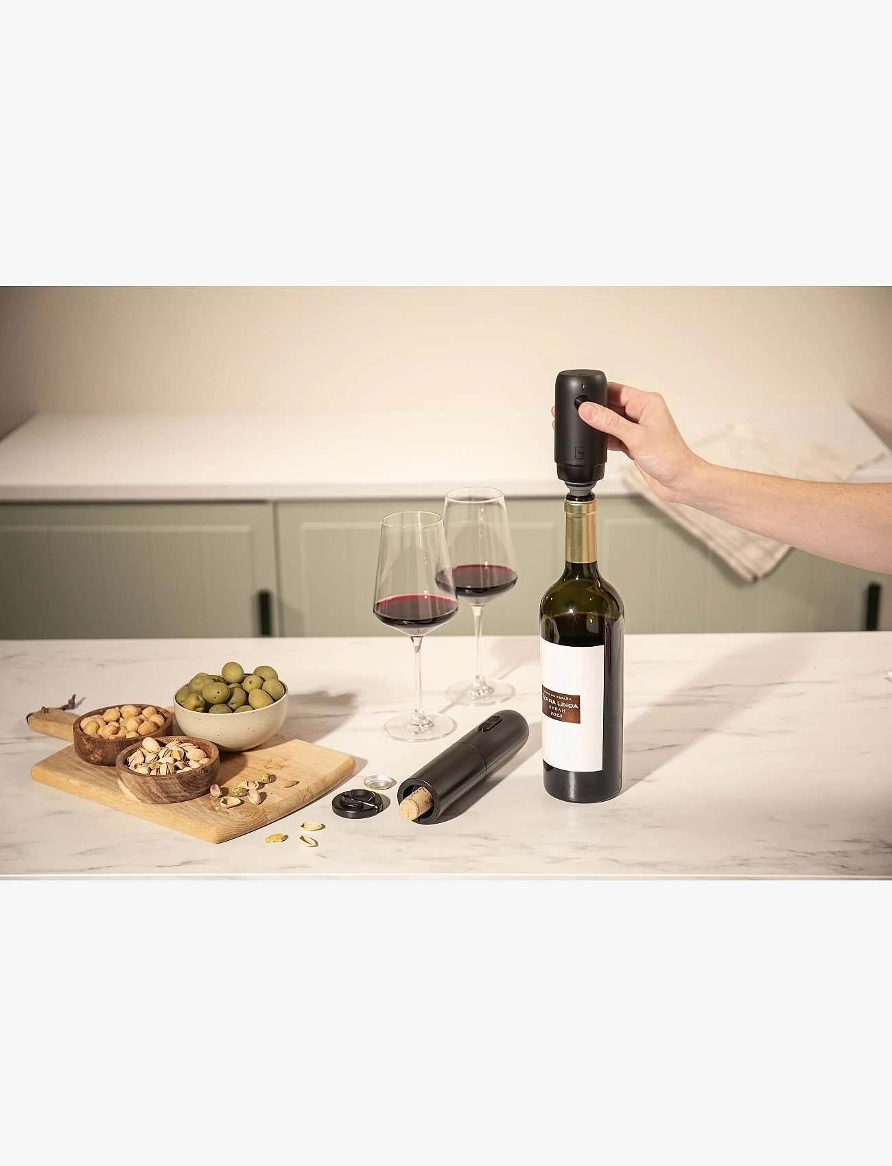 Vacuvin - Electric Wine Saver Vacuvin® - shop etter pris - svart - 1