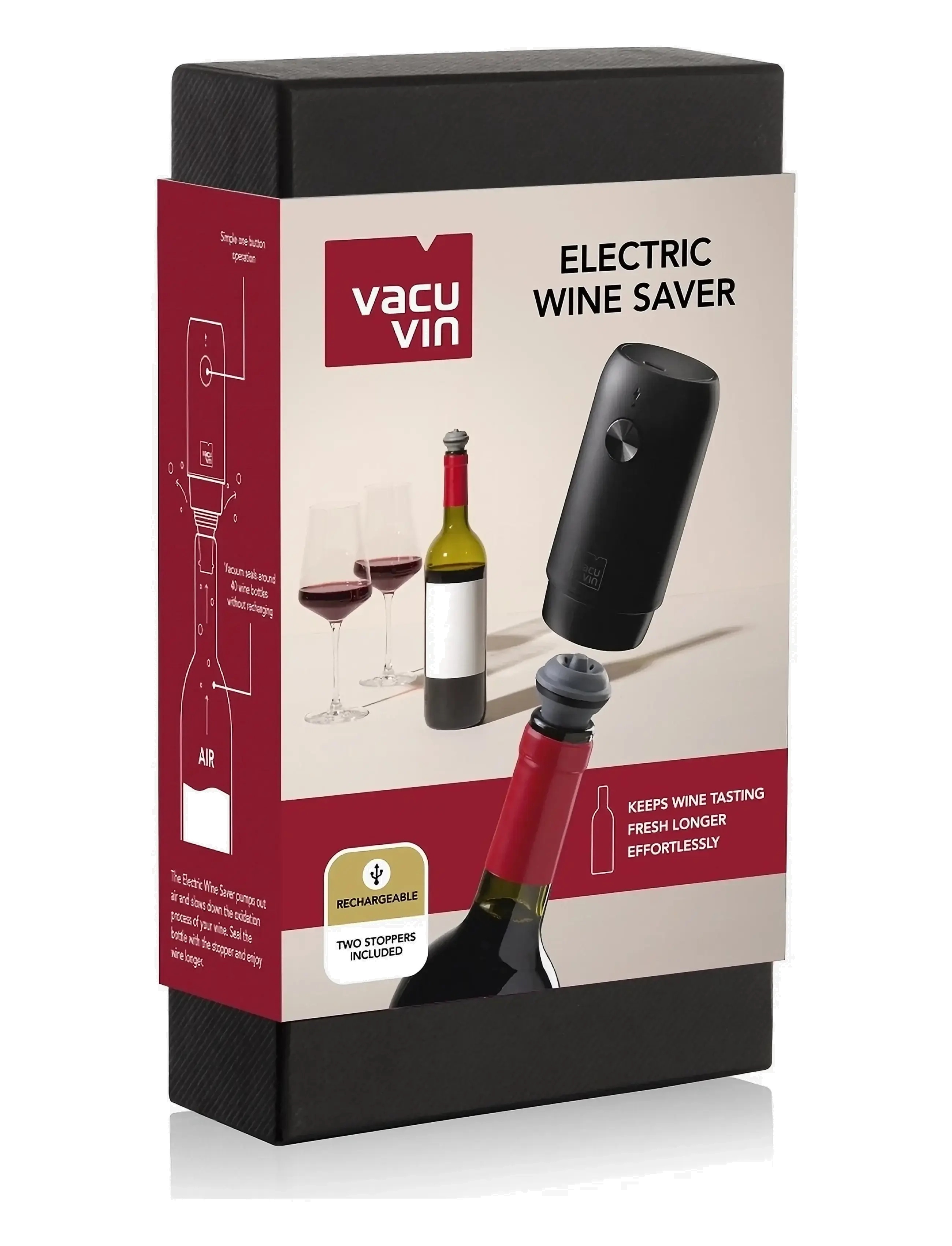 Vacuvin - Electric Wine Saver Vacuvin® - shop by price - svart - 3