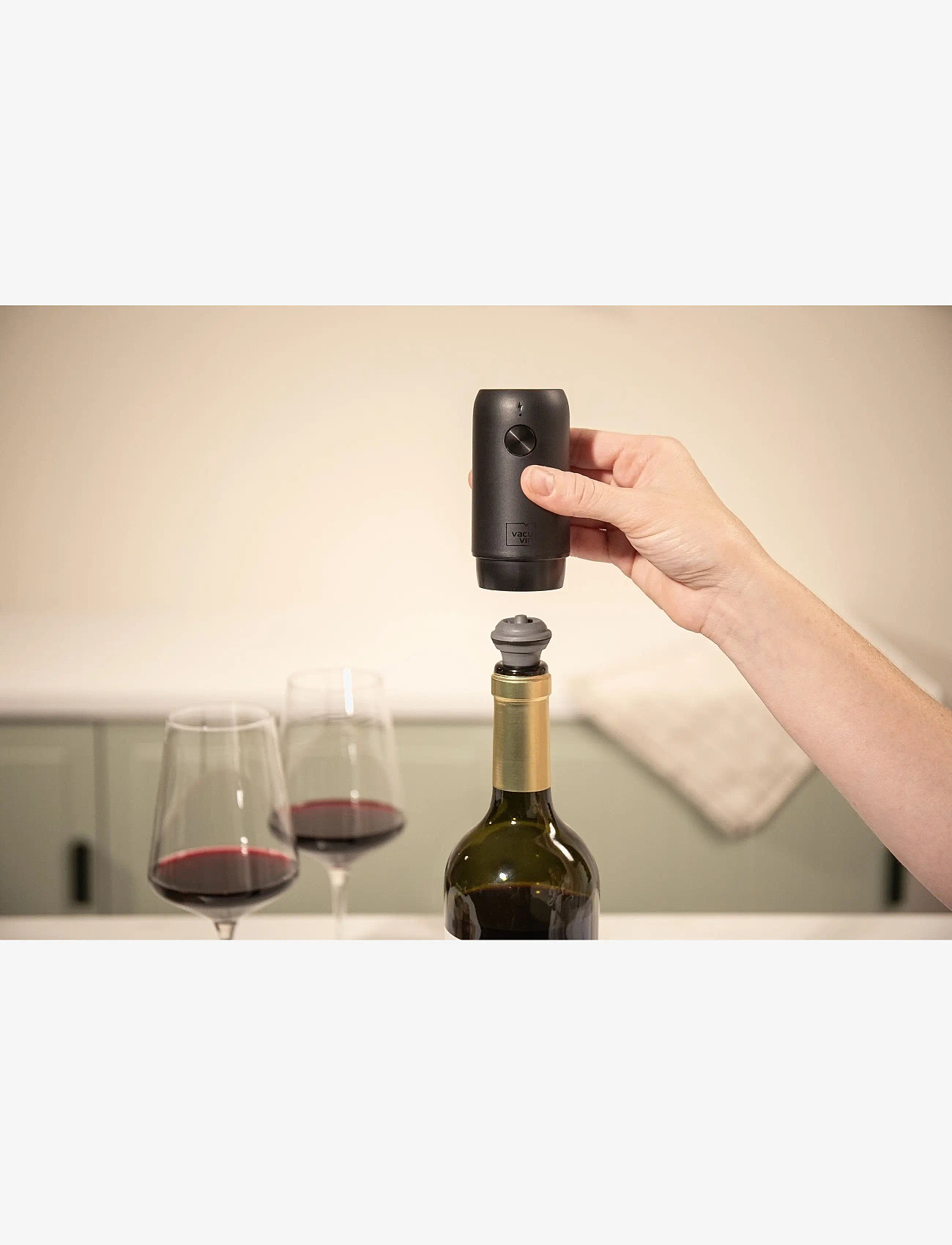 Vacuvin - Electric Wine Saver Vacuvin® - shop etter pris - svart - 5