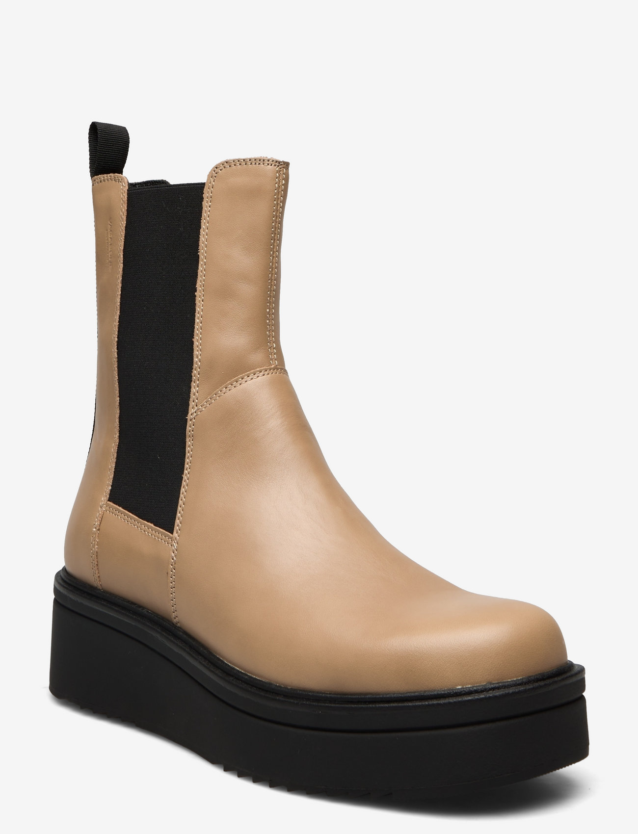 VAGABOND - TARA - flade ankelstøvler - beige - 0