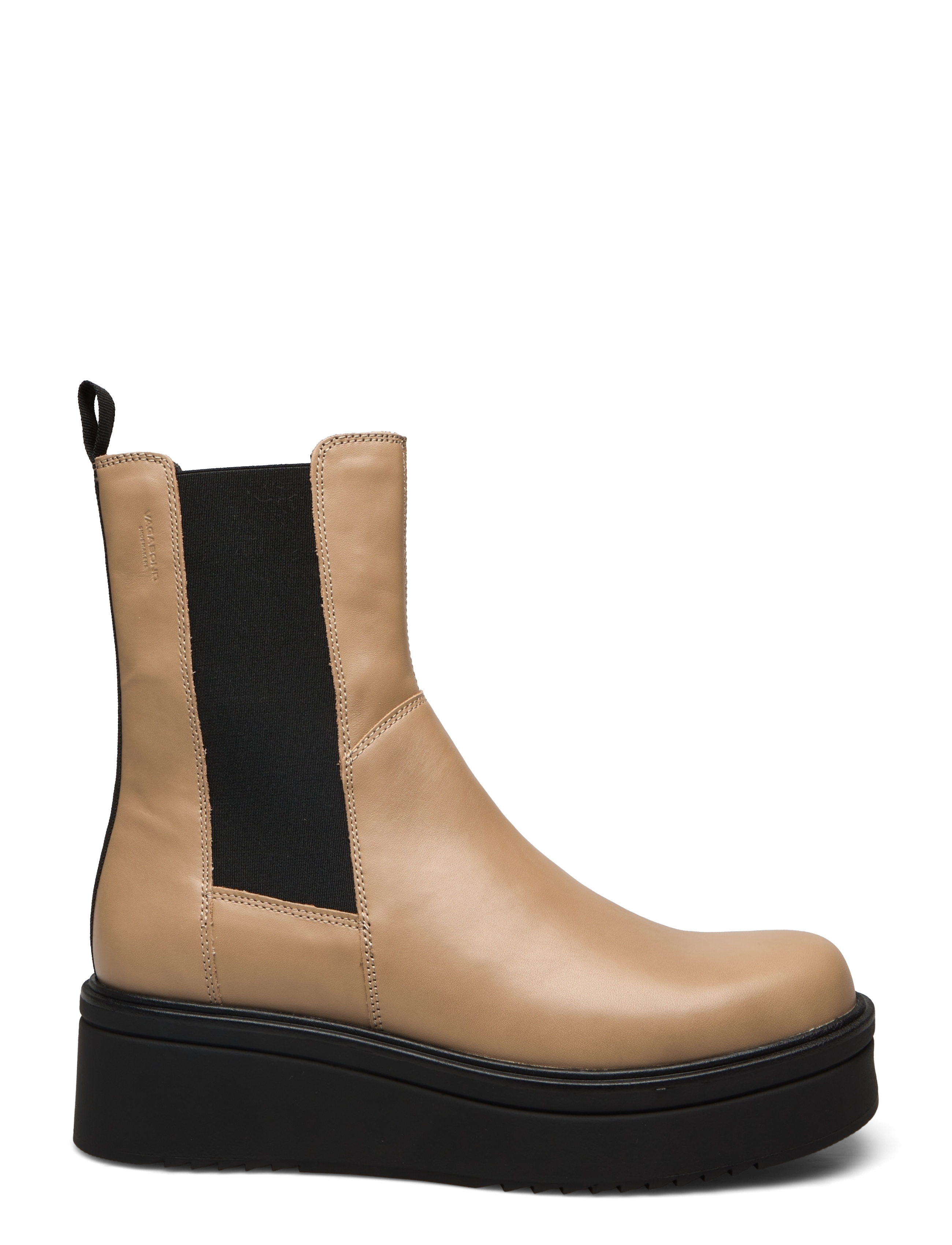 VAGABOND - TARA - platta ankelboots - beige - 1