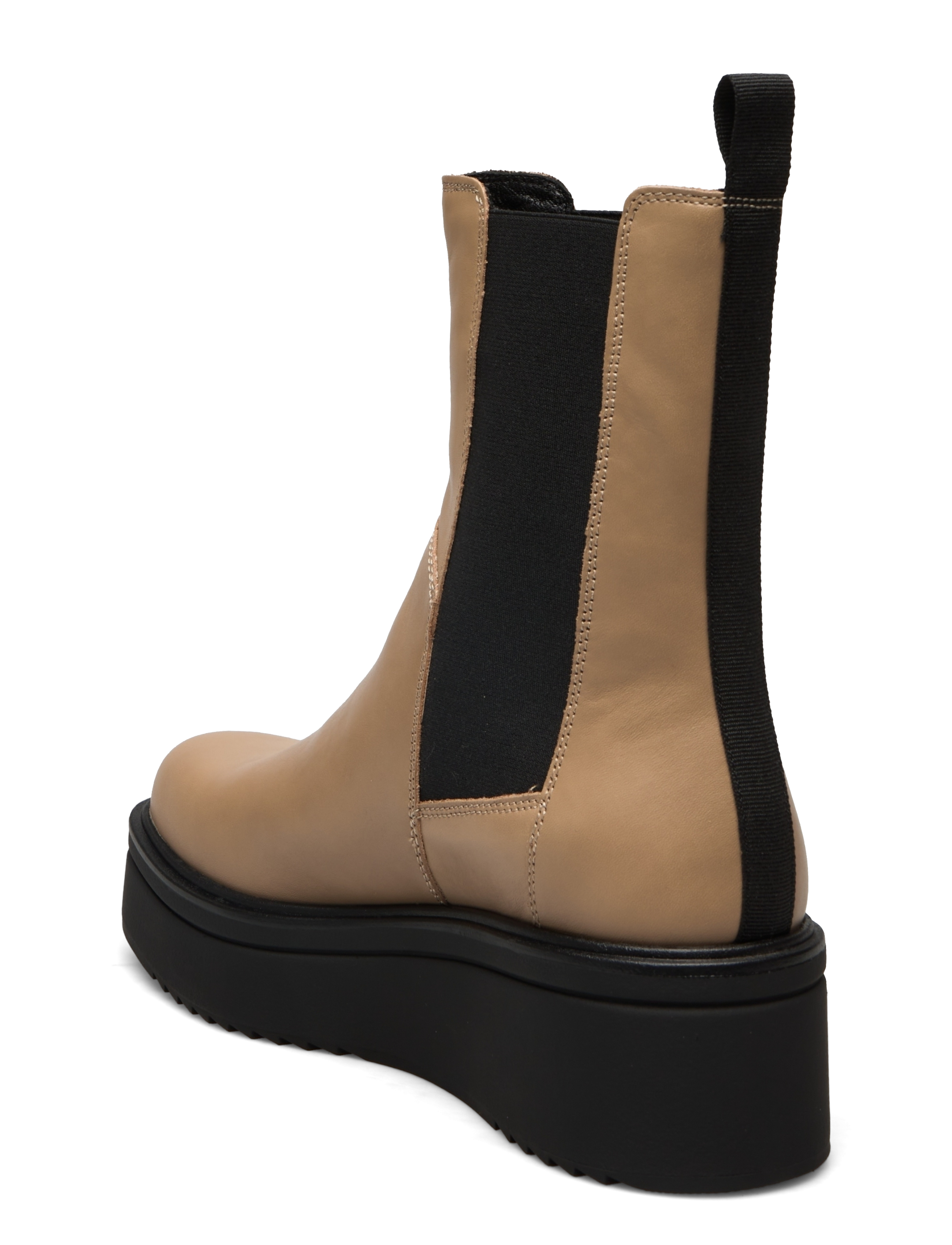 VAGABOND - TARA - platta ankelboots - beige - 2