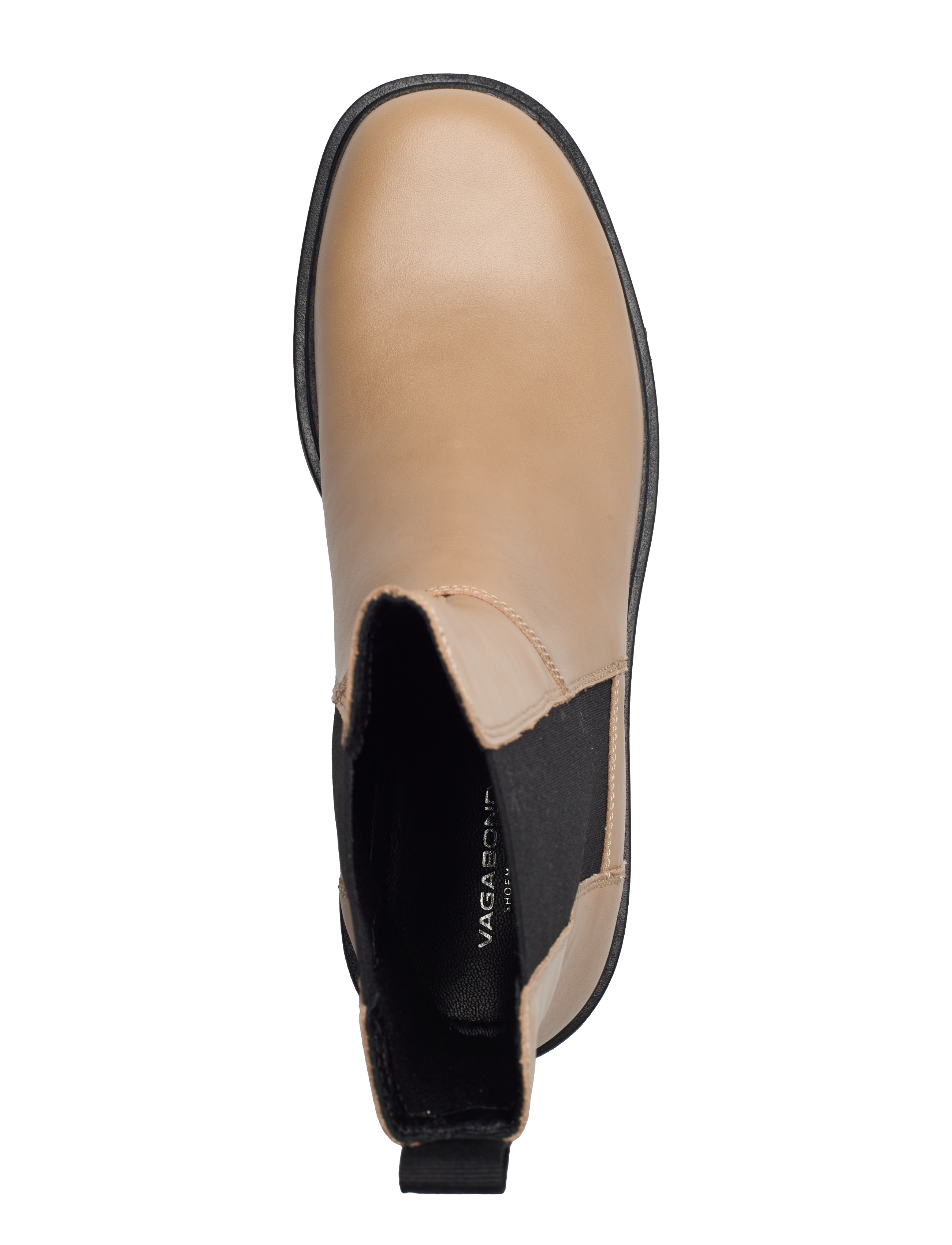 VAGABOND - TARA - platta ankelboots - beige - 3