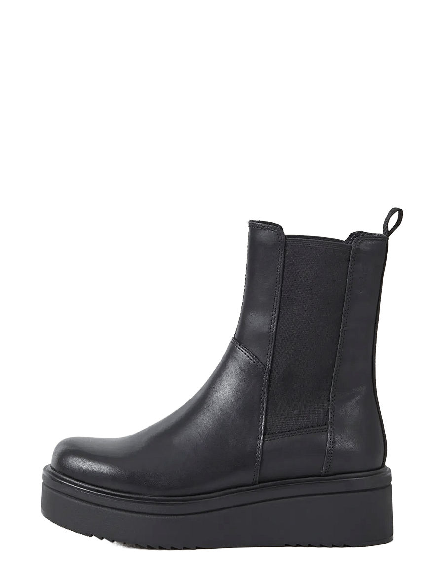 VAGABOND - TARA - bottines plates - black - 2