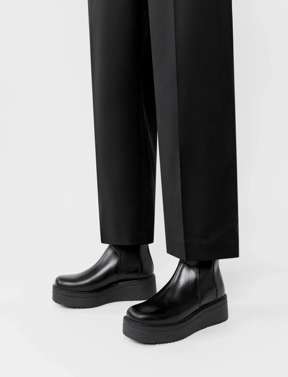 VAGABOND - TARA - platta ankelboots - black - 0