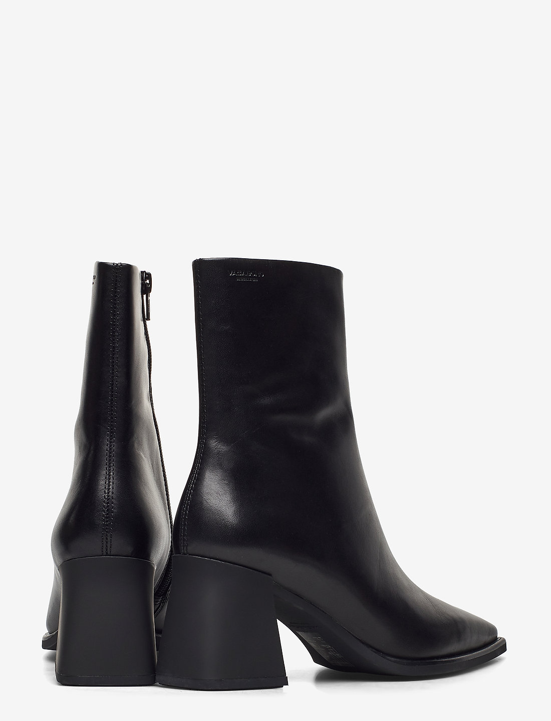 VAGABOND - HEDDA - enkellaarsjes met hak - black - 5