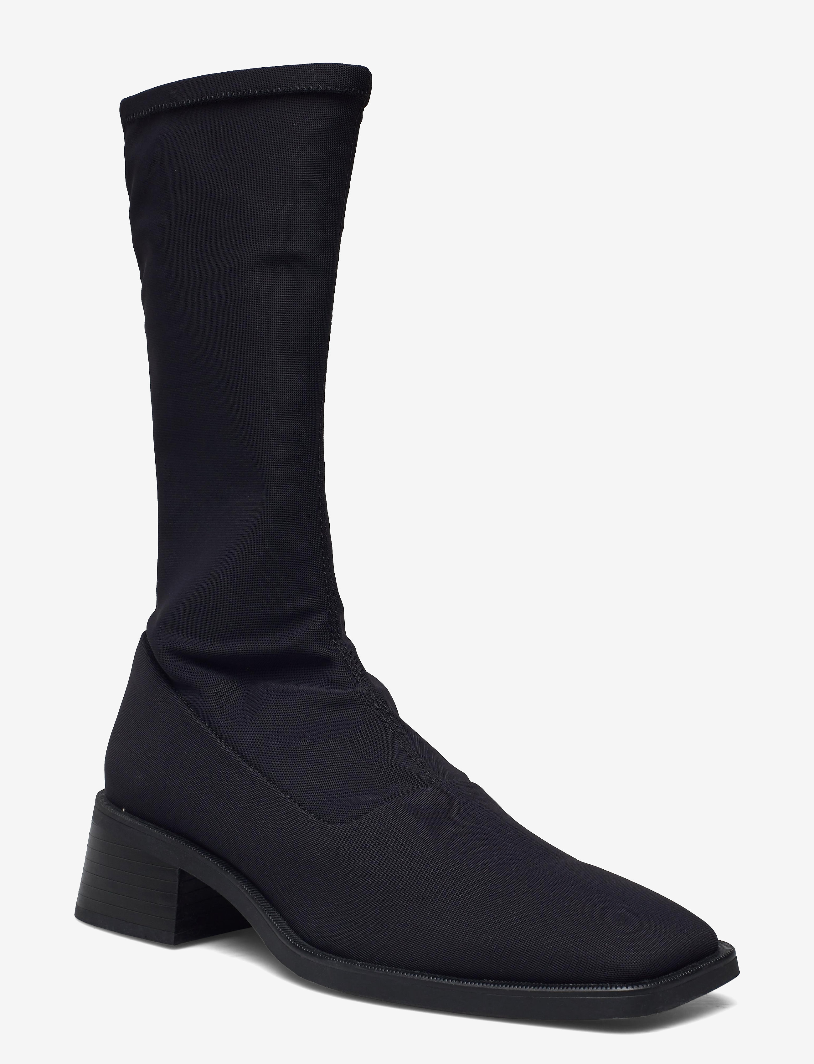 VAGABOND BLANCA - Langskaftede støvler - BLACK / black