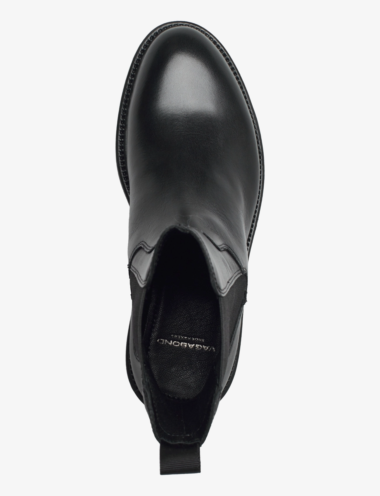VAGABOND - ALEX W - platte enkellaarsjes - black - 4