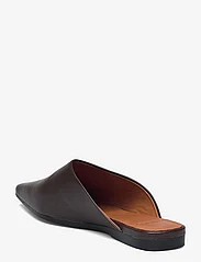 VAGABOND - WIOLETTA - buty z odkrytą piętą na płaskim obcasie - dark brown - 2