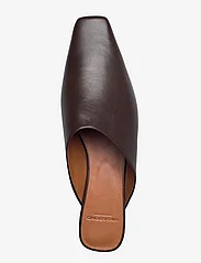VAGABOND - WIOLETTA - buty z odkrytą piętą na płaskim obcasie - dark brown - 3