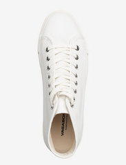 VAGABOND - TEDDIE W - sportiska stila apavi ar paaugstinātu potītes daļu - white - 3