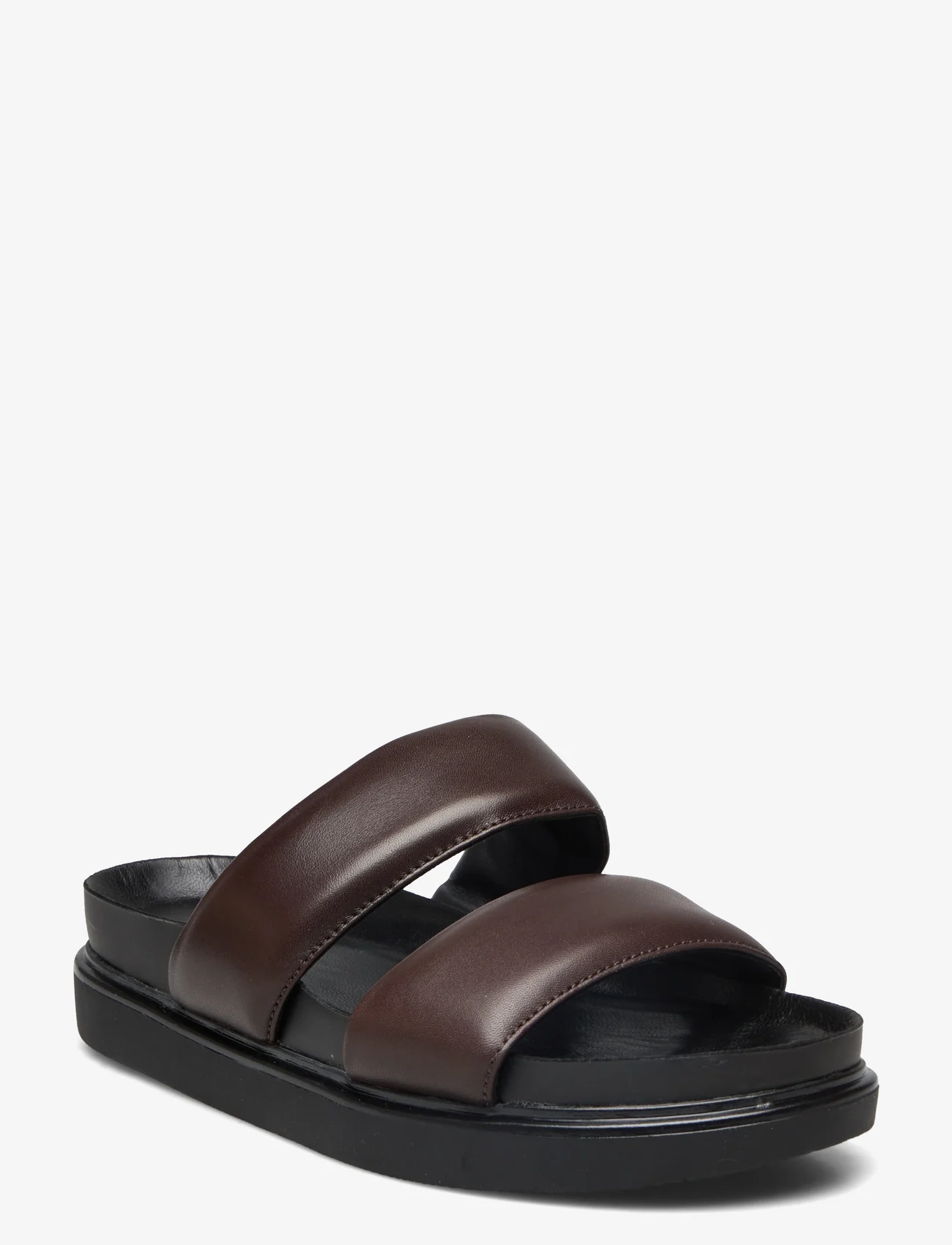 VAGABOND - ERIN - zempapēžu sandales - dark brown - 0