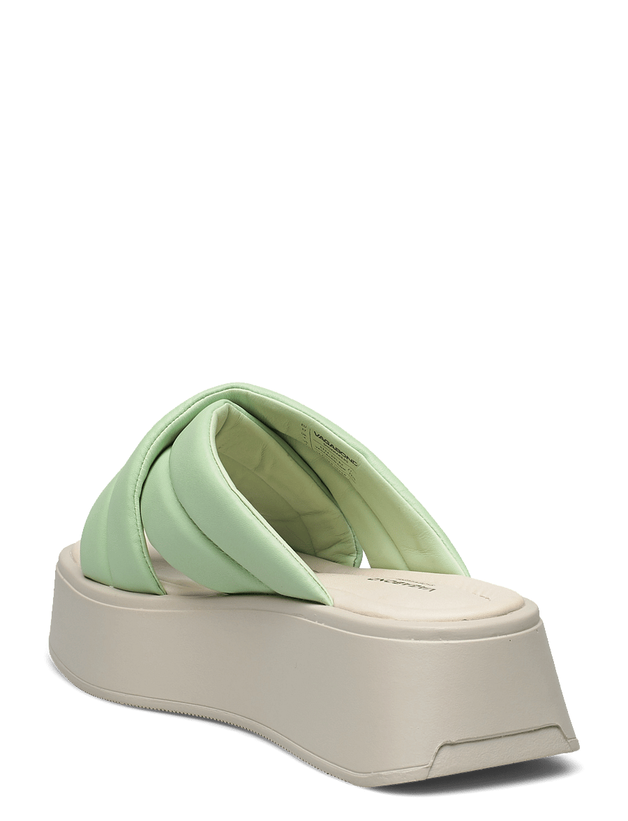 VAGABOND - COURTNEY - platvorm-sandaalid - light green - 2