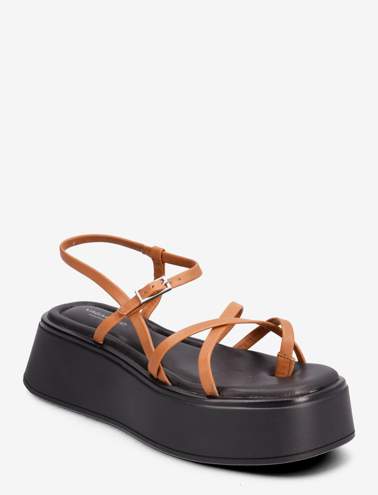 VAGABOND - COURTNEY - platform sandals - brown - 0
