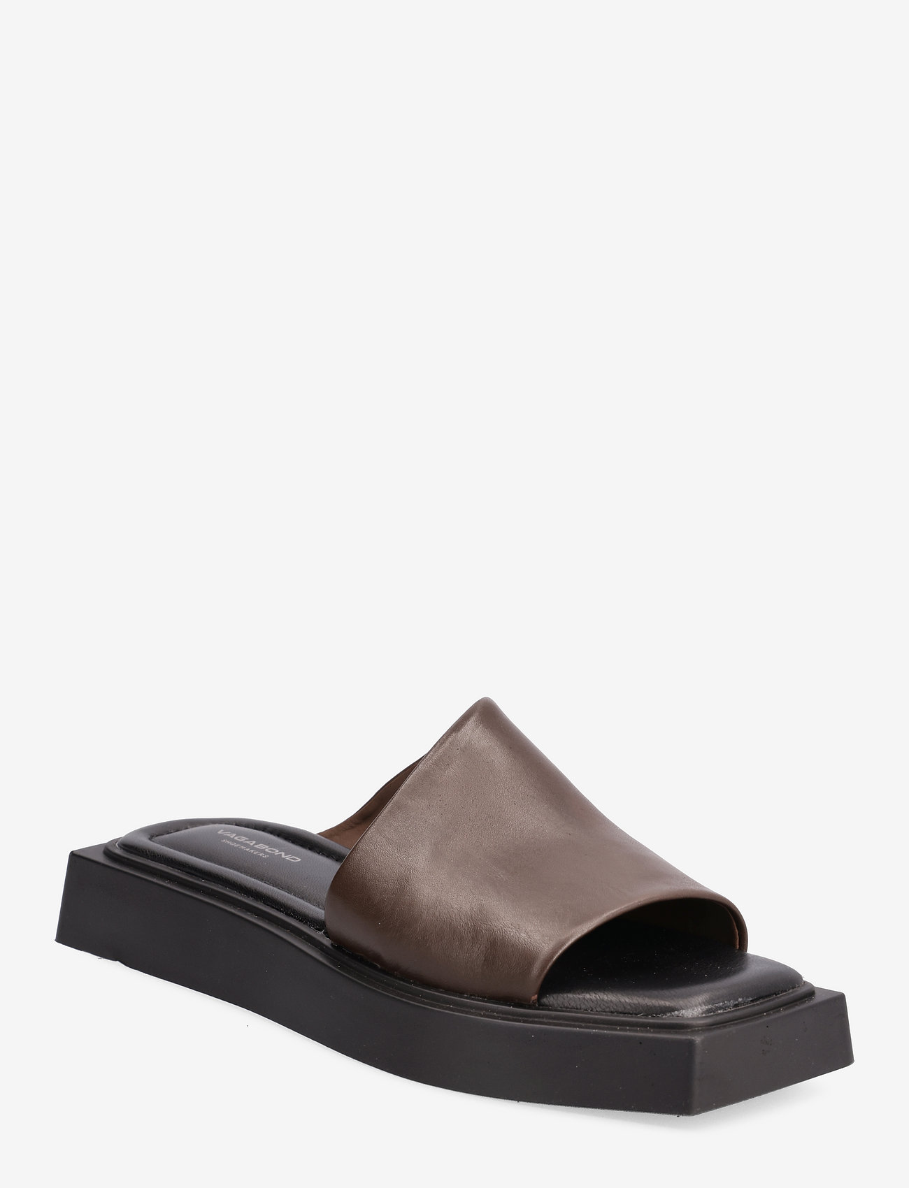 VAGABOND - EVY - flat sandals - dark brown - 0
