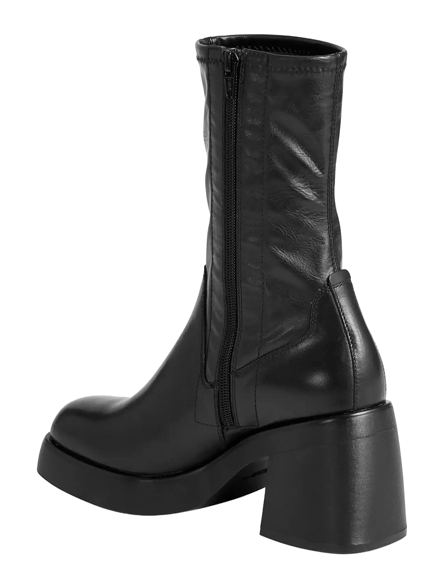 VAGABOND - BROOKE - botki na obcasie - black - 3