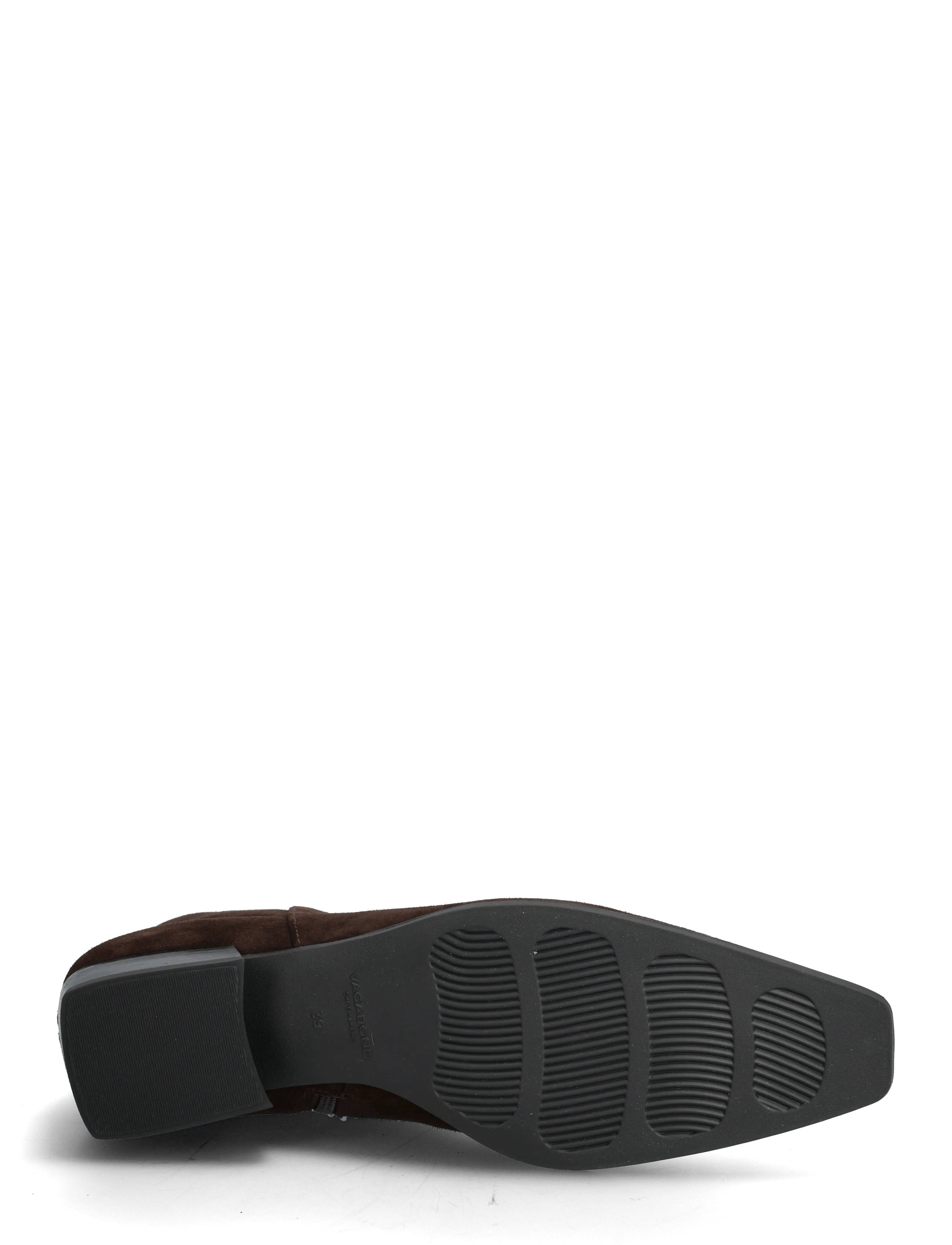VAGABOND - NELLA - platta ankelboots - dark brown - 5