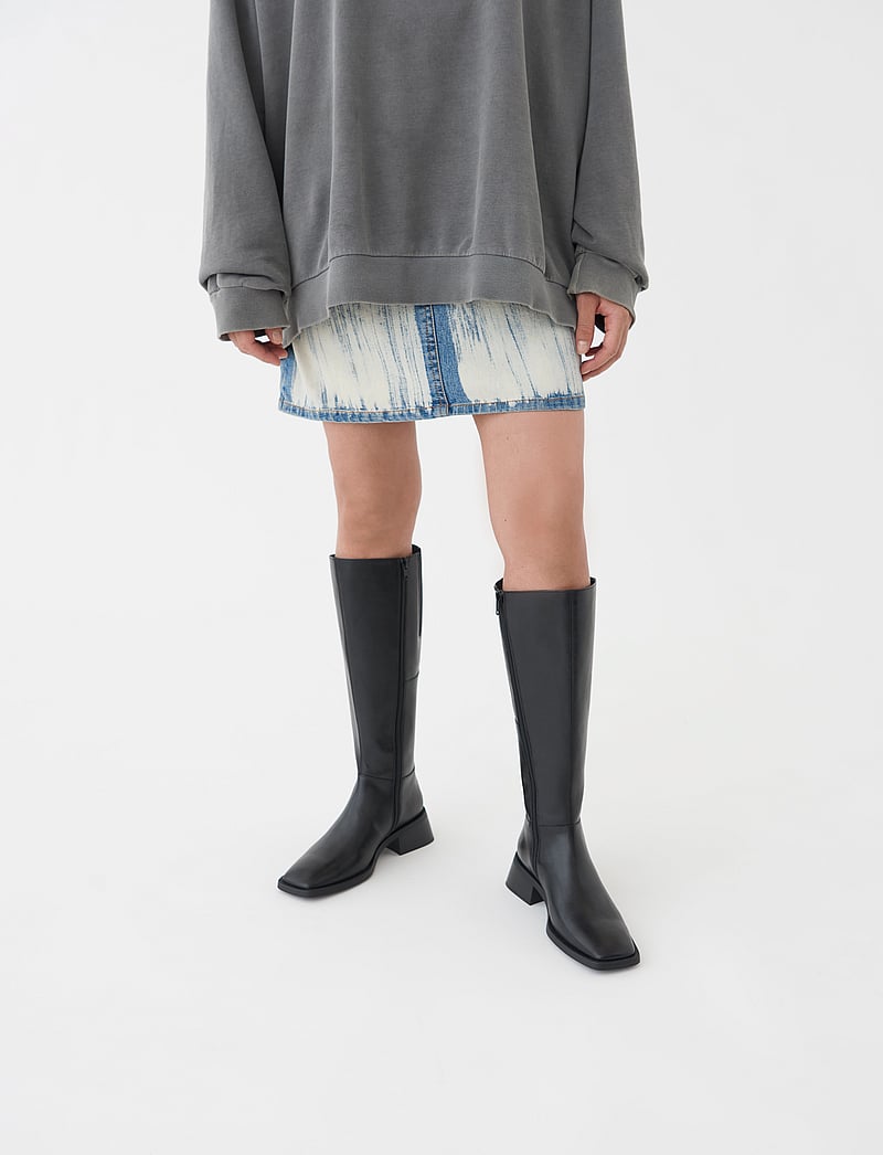 VAGABOND - BLANCA - langskaftede støvler - black - 0