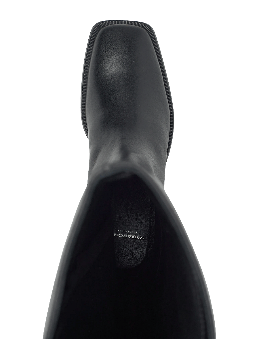 VAGABOND - BLANCA - pitkävartiset saappaat - black - 4
