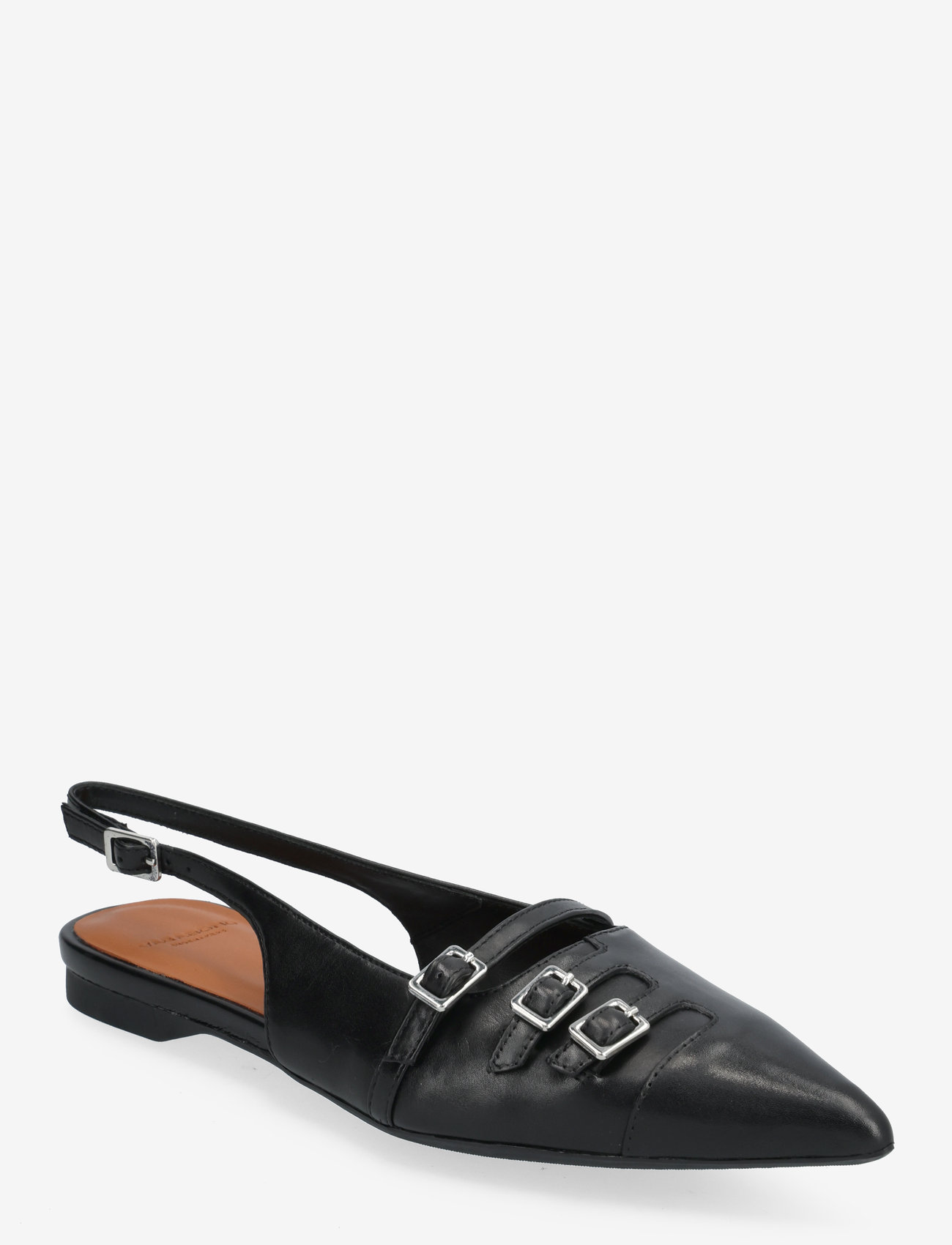 VAGABOND - HERMINE - platta slingbacks - black - 1