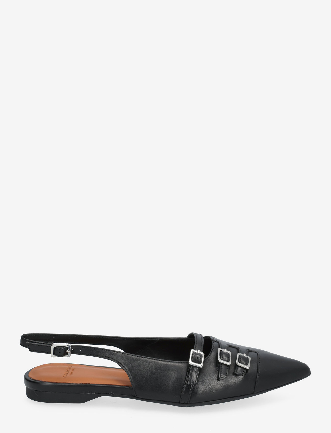 VAGABOND - HERMINE - platta slingbacks - black - 2