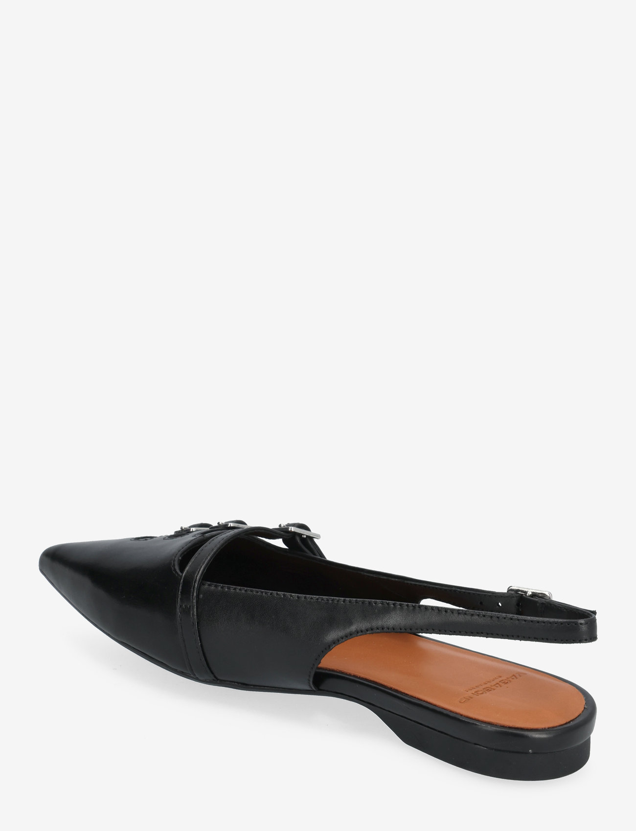 VAGABOND - HERMINE - platta slingbacks - black - 3