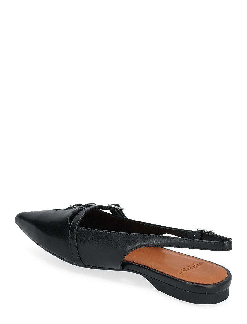 VAGABOND - HERMINE - platta slingbacks - black - 3