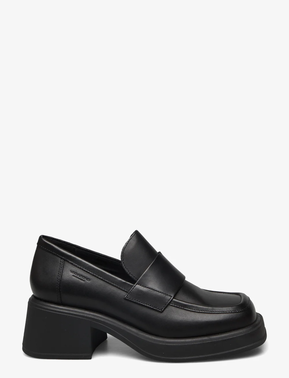 VAGABOND - DORAH - loafers med hæl - black - 2