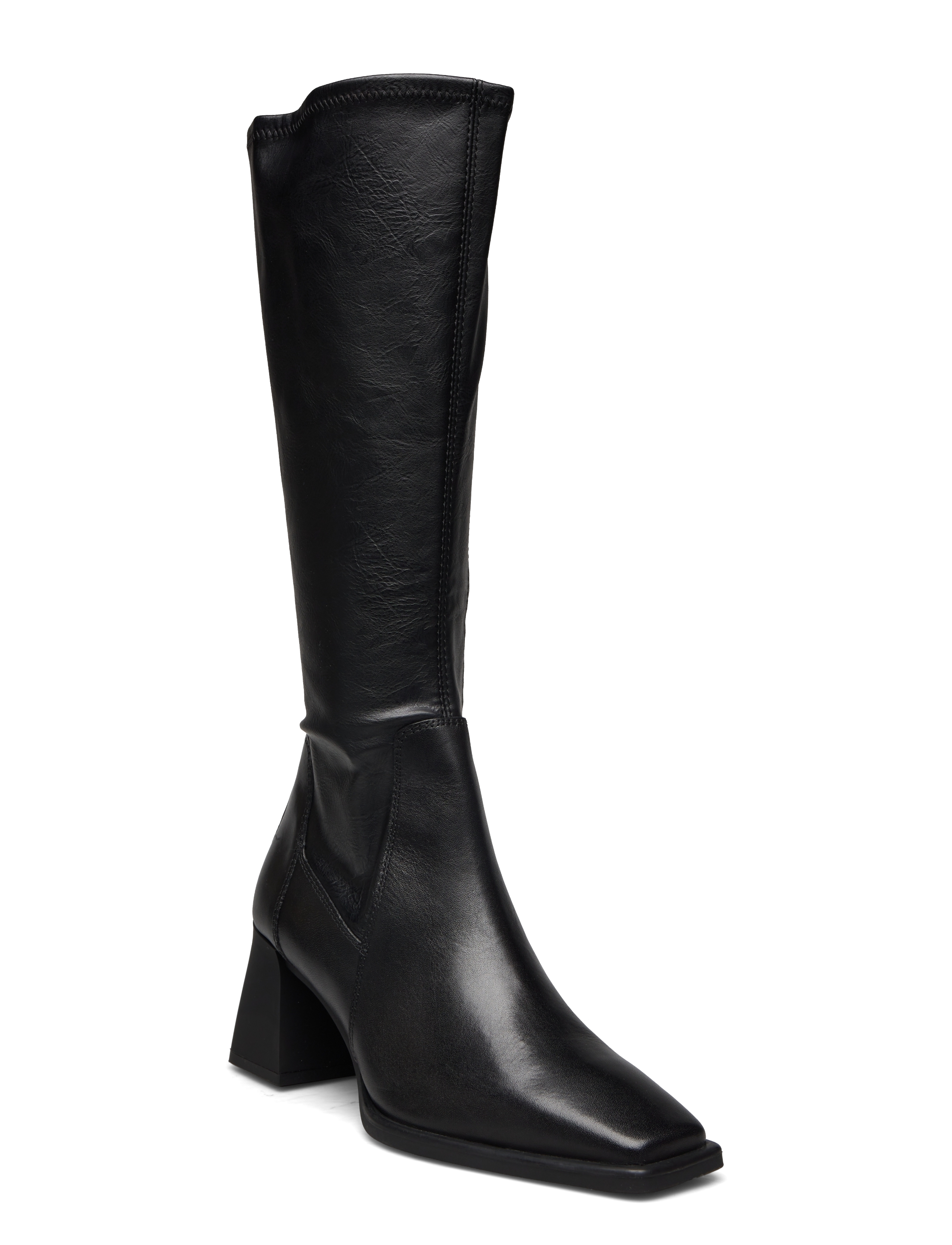 VAGABOND HEDDA - Langskaftede støvler - BLACK / black