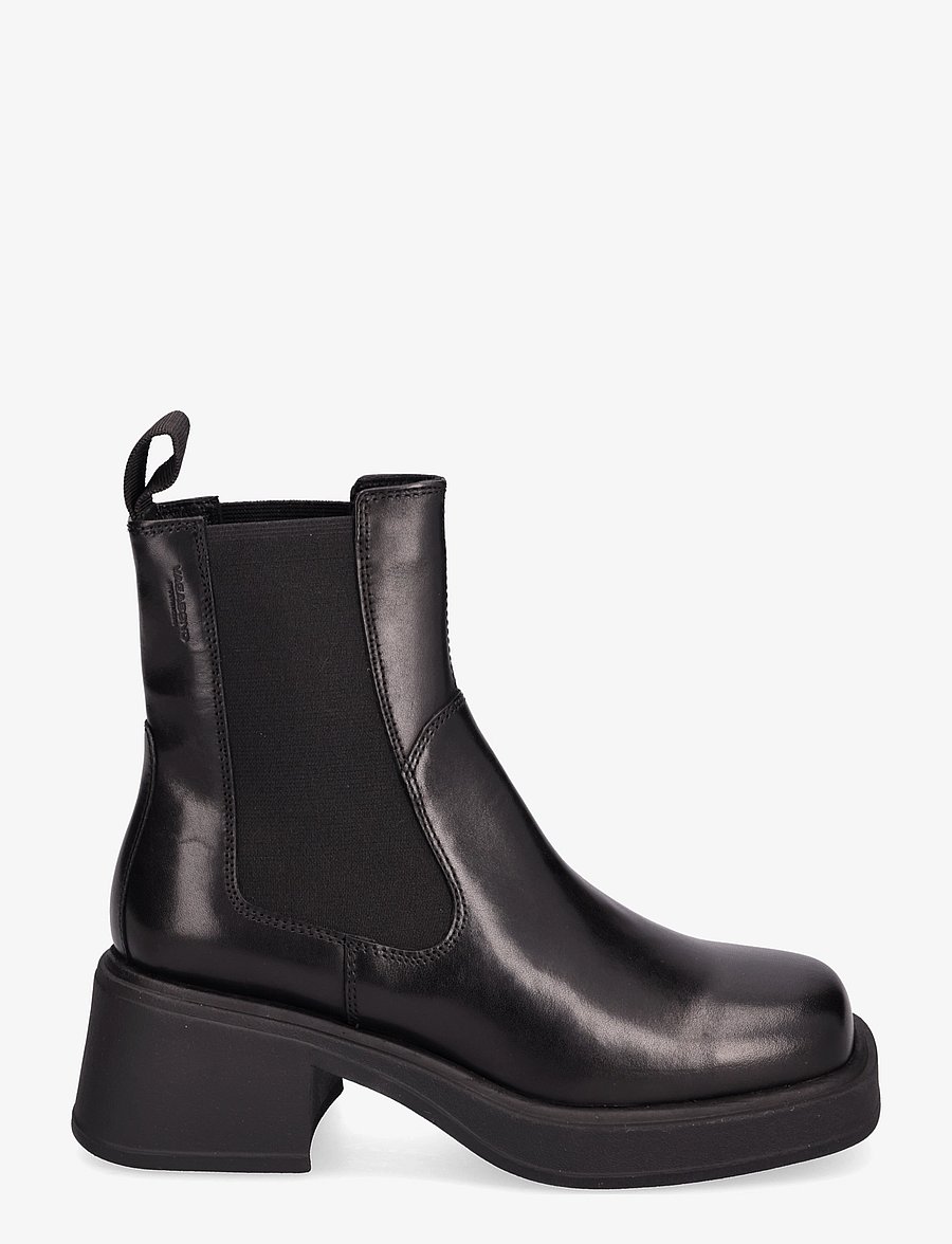 VAGABOND - DORAH - kontsaga poolsaapad - black - 2