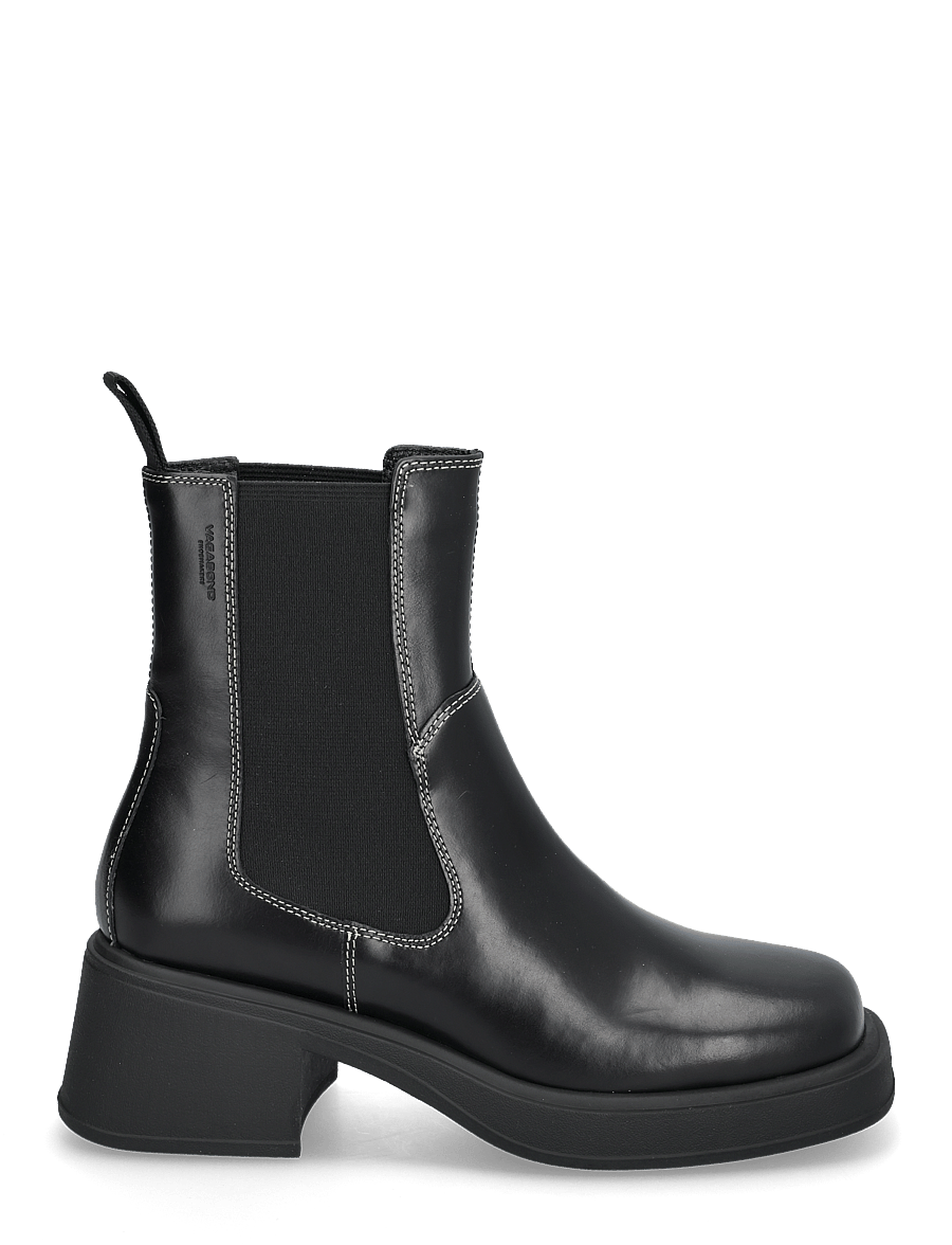 VAGABOND - DORAH - bottines à talons - black/white - 2