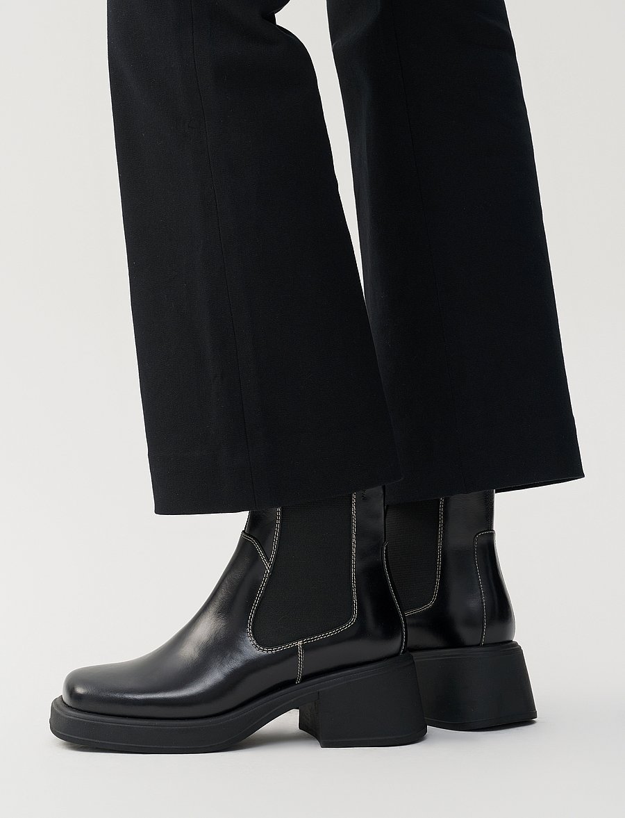 VAGABOND - DORAH - bottines à talons - black/white - 0
