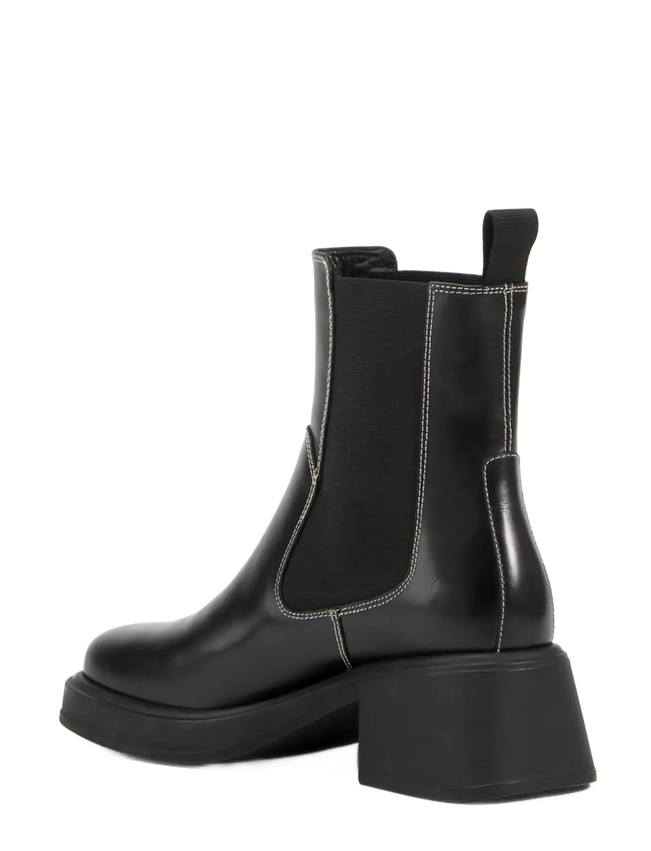 VAGABOND - DORAH - stiefeletten mit absatz - black/white - 3