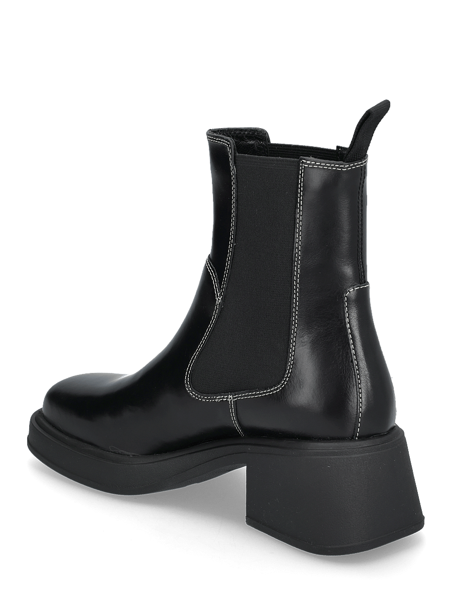 VAGABOND - DORAH - bottines à talons - black/white - 3