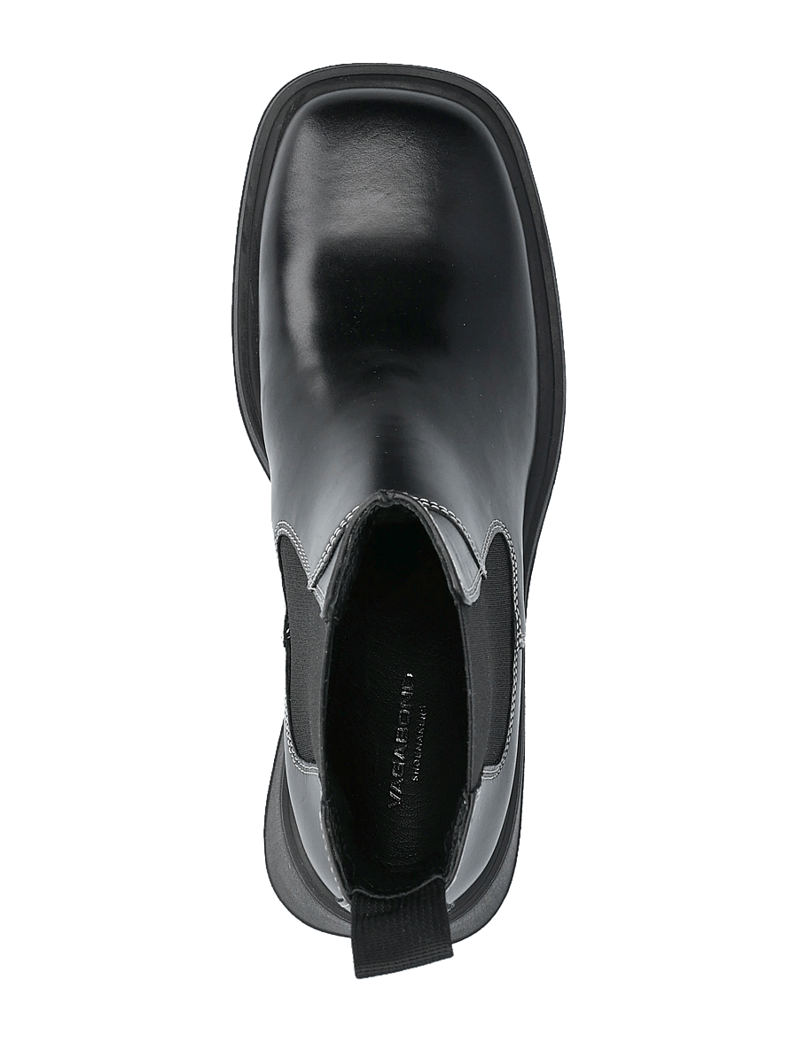 VAGABOND - DORAH - bottines à talons - black/white - 4