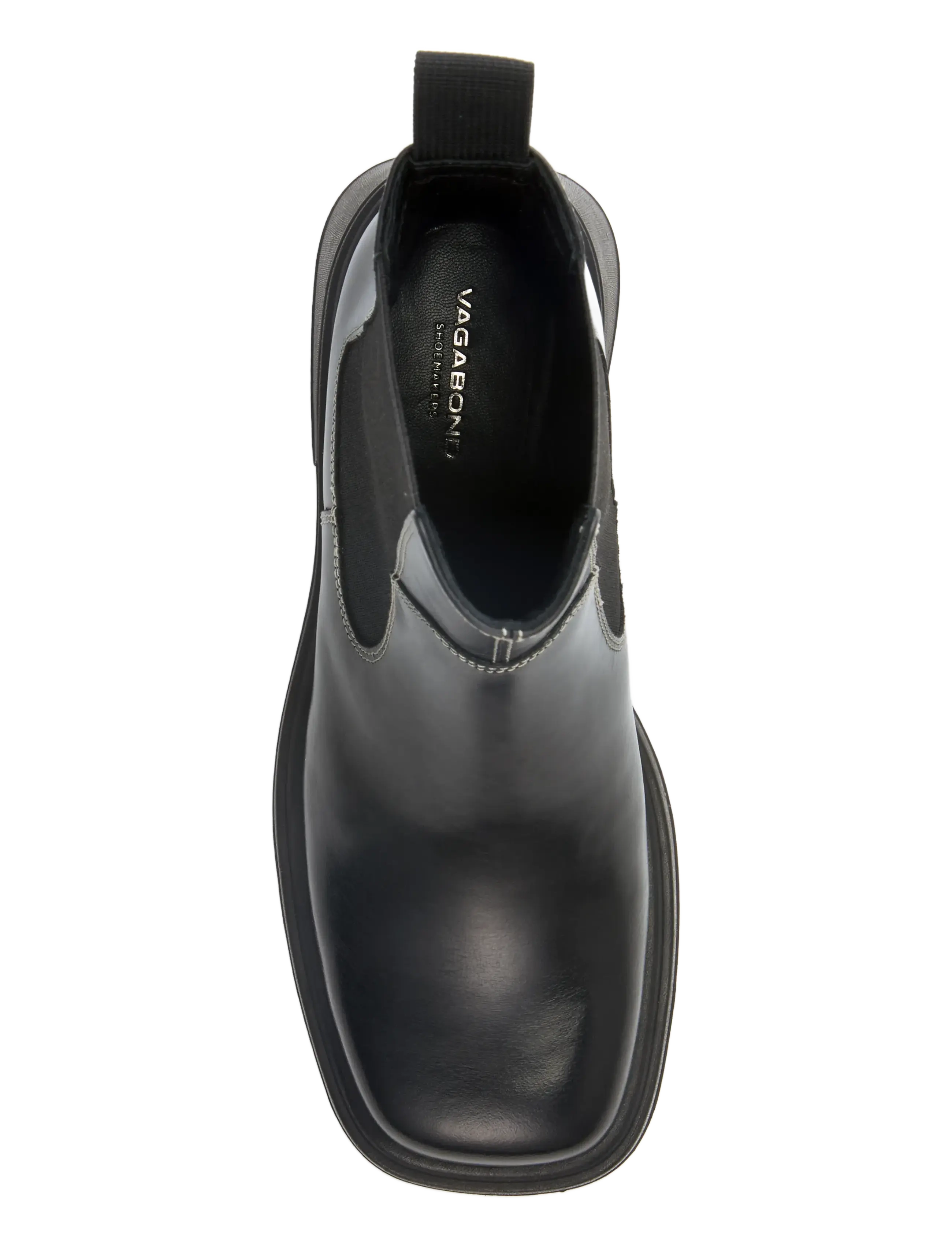 VAGABOND - DORAH - stiefeletten mit absatz - black/white - 4