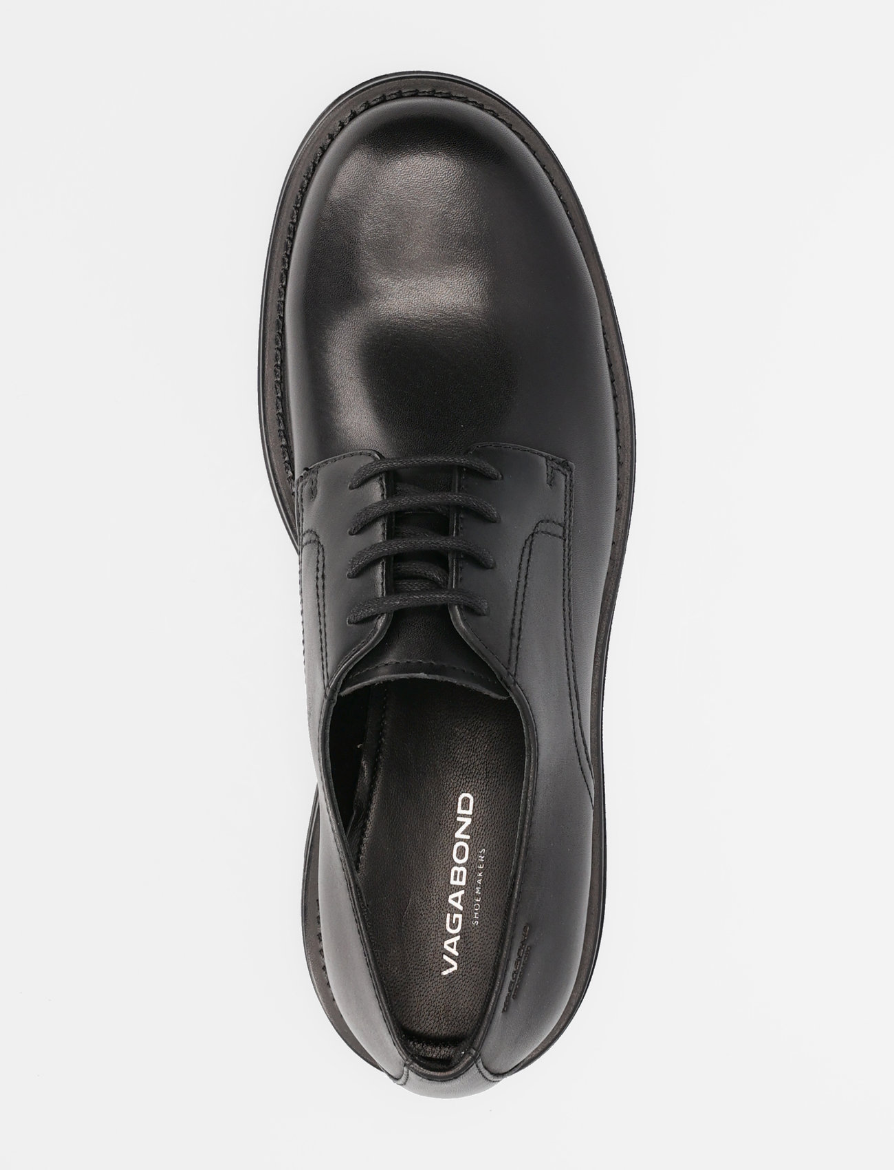 VAGABOND - CAMERON - derby sko - black - 4