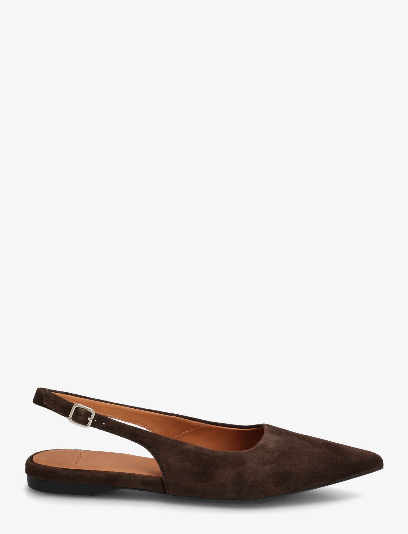 VAGABOND - HERMINE - flat slingbacks - dark brown - 1
