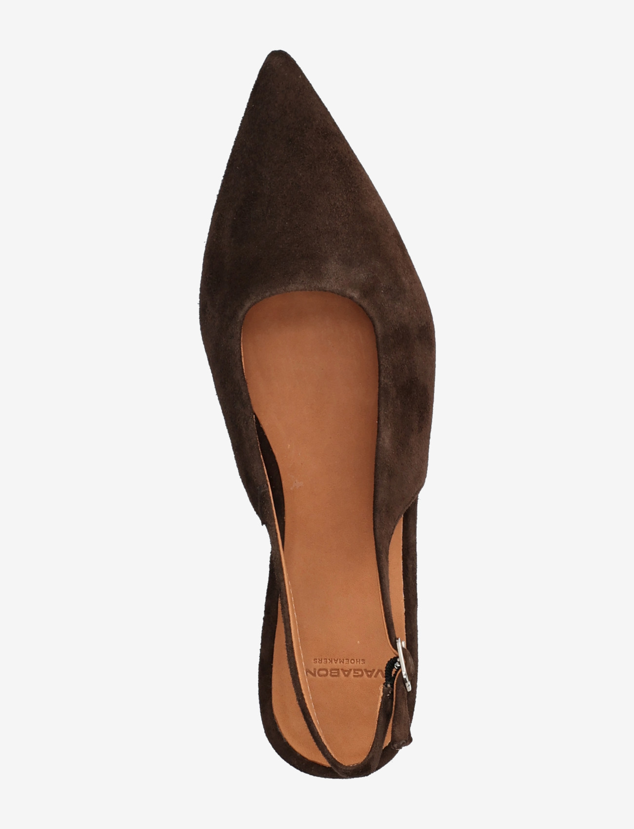 VAGABOND - HERMINE - flat slingbacks - dark brown - 3