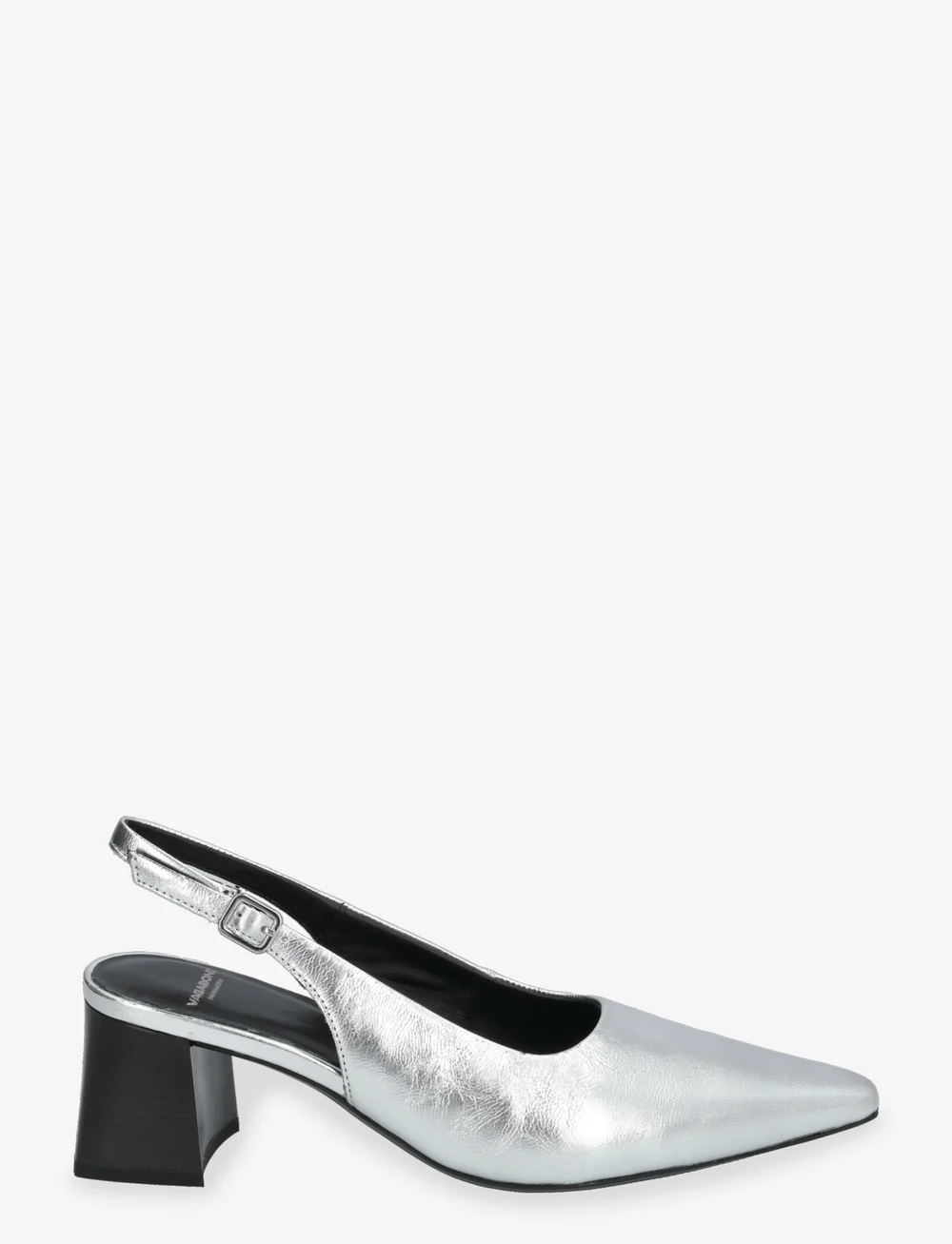 VAGABOND - ALTEA - pantofle bez pięty na obcasie - silver - 1