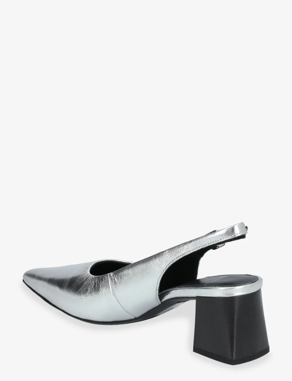 VAGABOND - ALTEA - pantofle bez pięty na obcasie - silver - 2