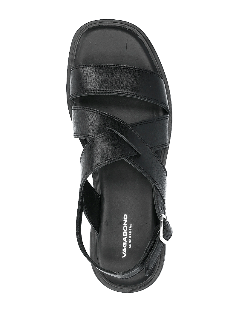 VAGABOND - CONNIE - platta sandaler - black - 4