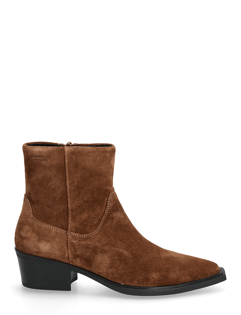 VAGABOND - KELSEY - kontsaga poolsaapad - brown - 2