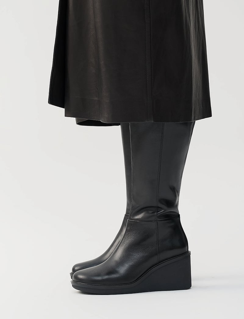 VAGABOND - DEENA - langskaftede støvler - black - 0