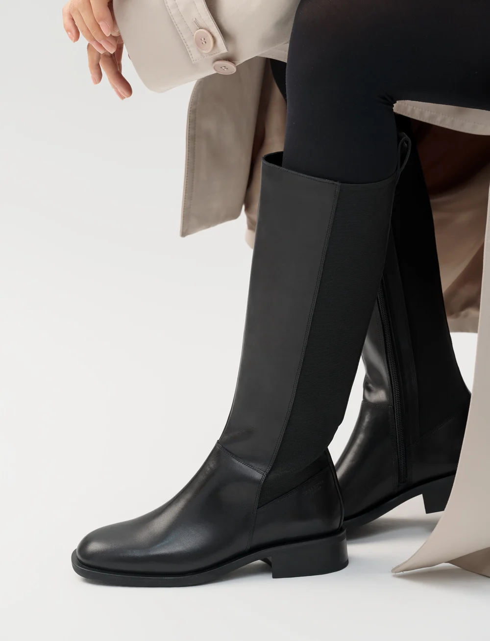 VAGABOND - SHEILA - kniehohe stiefel - black - 0