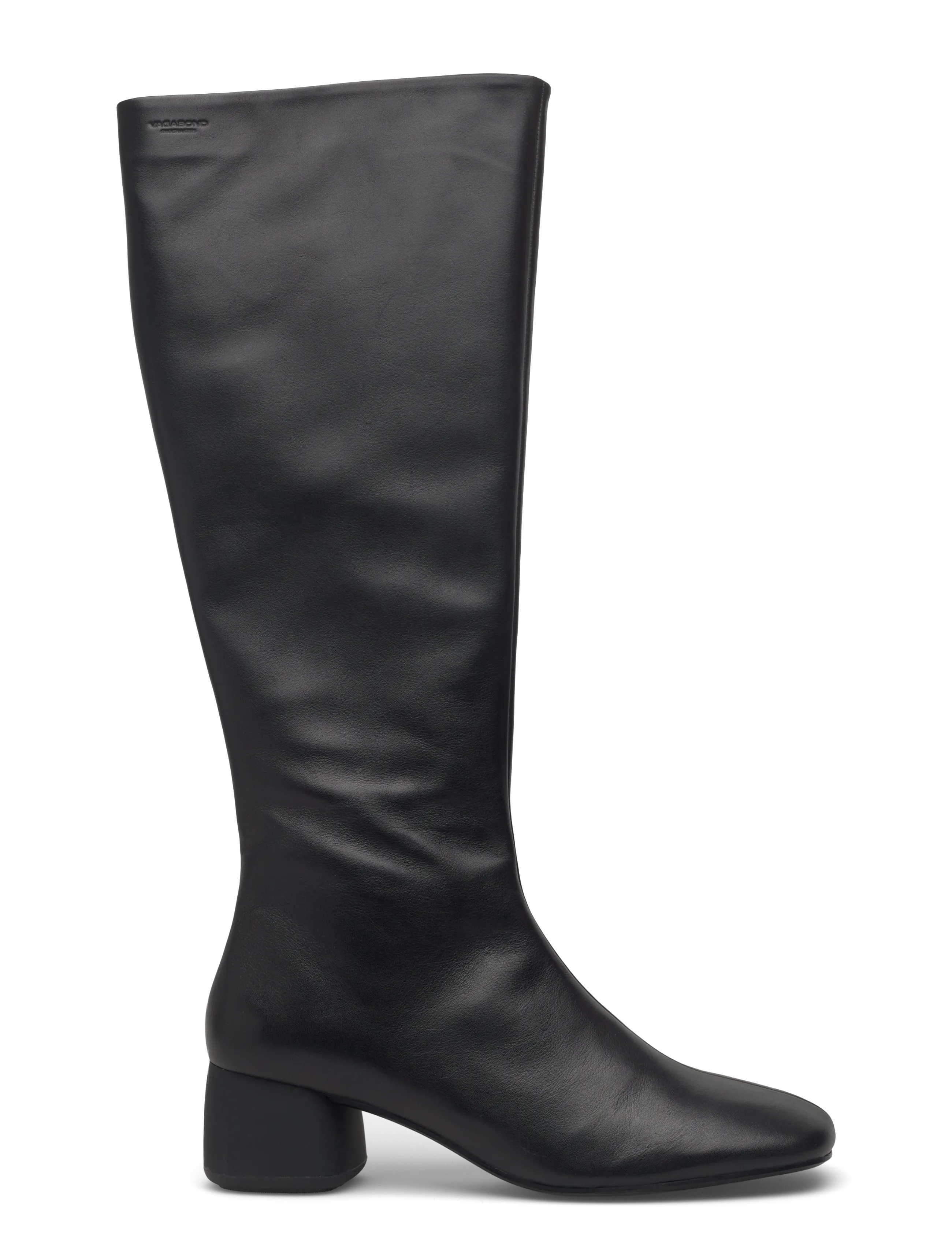 VAGABOND - LIVIA - pika säärega saapad - black - 2