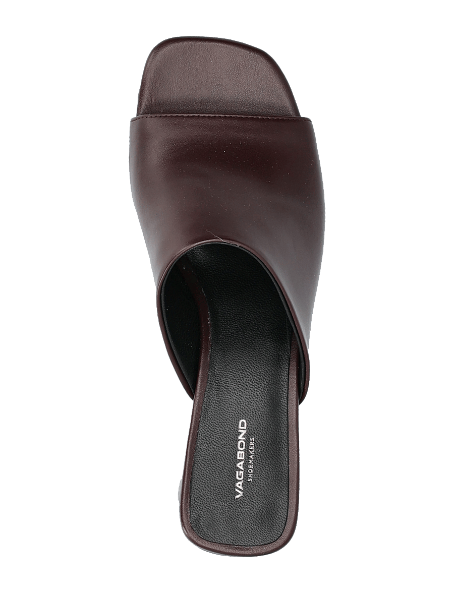 VAGABOND - PIPER - sandaler med hæl - dark red - 4