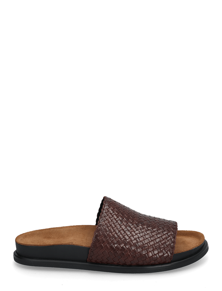 VAGABOND - EFFIE - sandales plates - brown - 2